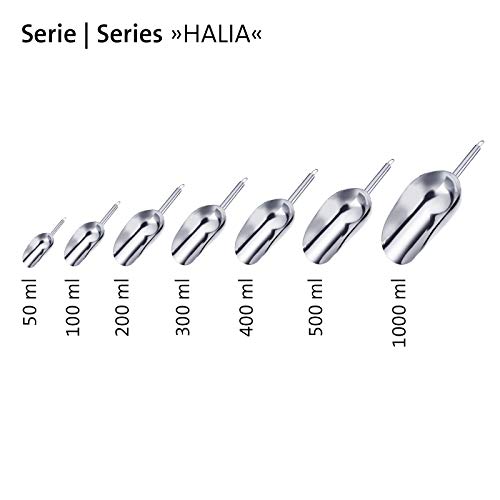 Pala para hornear y llenar alimentos secos de acero inoxidable 400ml 8