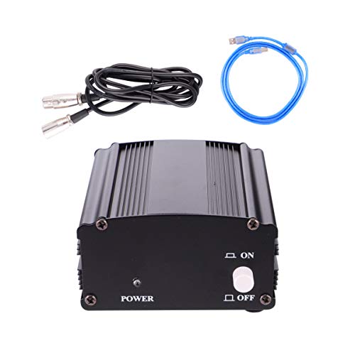 Alimentatore Phantom 48V Per Microfoni A Condensatore - Mini Design Con Adattatore - Foto 5