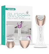 VOYOR Epilator for Women Cordless & Rechargeable, Epilator Hair Removal with 30 Tweezers,3 in 1 E...