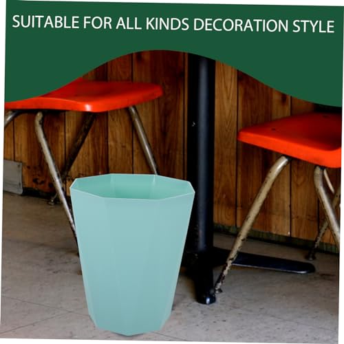 Bote de Basura de Plástico Verde para Baño 5L miniatura 5