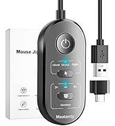 meatanty 3 in 1 Mouse Jiggler USB Mouse Mover with Timer, Separate Mode Selection and ON/Off Butt...