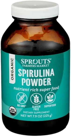 Sprouts Organic Spirulina Powder –...