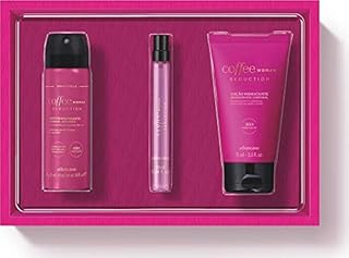 Kit Coffee Woman Seduction – 1 Desodorante Colônia 10ml + 1 Loção Hidratante Desodorante Corporal 75ml + 1 Desodorante Antitranspirante Aerossol 31g