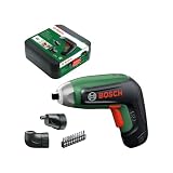 Bosch IXO8 Akku-Schrauber (Bitsatz, Exzenter-Vorsatz, Winkelvorsatz, Aufbewahrungsbox)