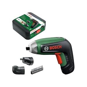 Bosch IXO8 Akku-Schrauber (Bitsatz, Exzenter-Vorsatz, Winkelvorsatz, Aufbewahrungsbox)