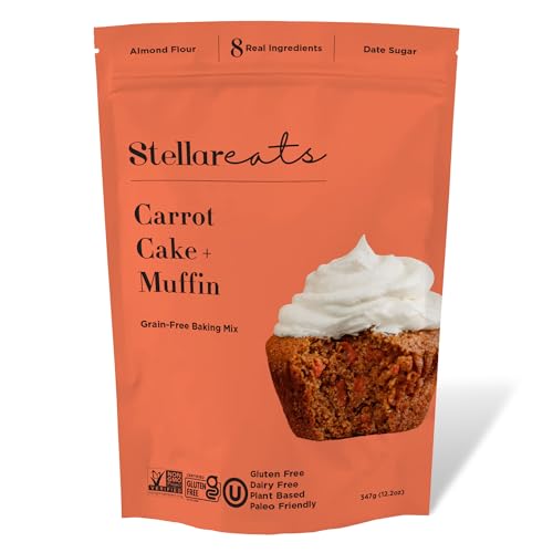 Stellar Eats Grain-Free Carrot Cake & Muffin Baking Mix |