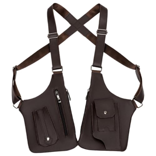 Sacoche homme élégante en cuir PU sac à bandoulière ajustement précis et finitions soignées