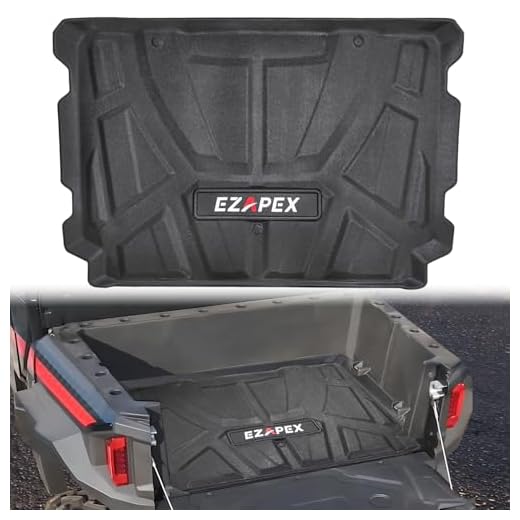 EZAPEX Bed Mat Liner Compatible with Polaris General 1000/4 1000/XP 1000/XP 4 1000 2016-2025 2/4 Seat Rear Cargo All Weather Protector Accessories