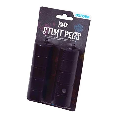 Oxford BMX Stunt Pegs with 3/8" Axle Cover