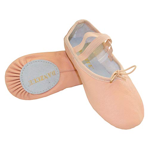 Danzcue Child Split Sole Leather Ballet Slipper