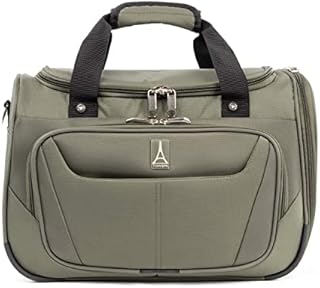 Travelpro Maxlite 5 Softside Lightweight Underseat Carry-On Travel Tote, Overnight Weekender Bag, Men and Women, Slate Green, 18-Inch