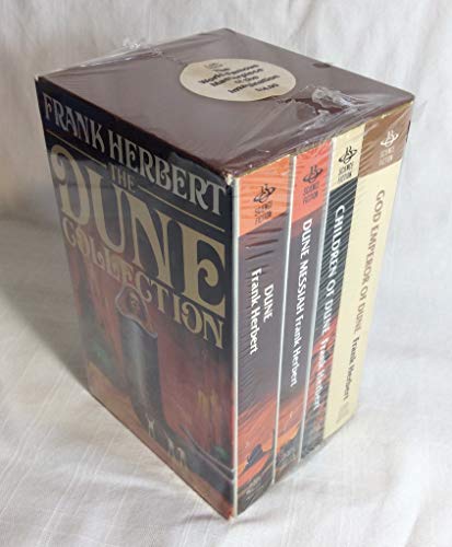THE Dune Collection 4 vols Boxed Dune, Dune Messiah, Children of Dune, God Emperor of Dune