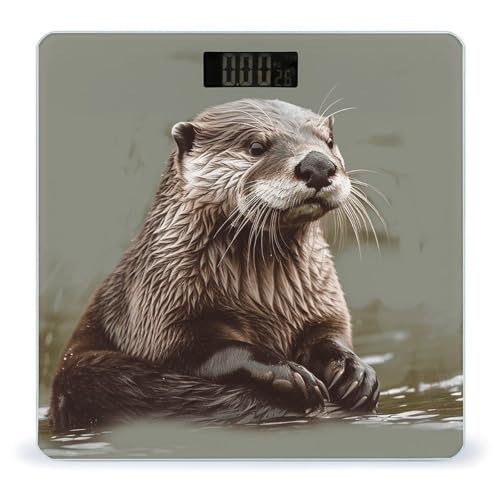 Báscula digital para cuerpo Otter Animal, alta precisión miniatura 1