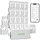 Emporia Vue 3 3-Phasen Smart Home Energy Monitor – Gerät zur Haus- und Gebäudeautomatisierung mit Echtzeit-Stromverbrauchsanzeige, Energiezähler, Solar- und Net-Metering mit 16 Stromkreissensoren