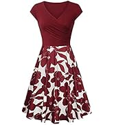 YMING Robe Femme Zippée Manches Longues - Style Crayon