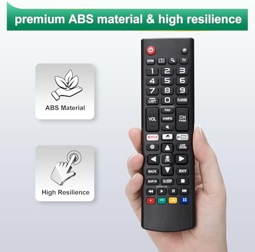 ćPack of 2ć for LG Smart TV Remote Control Replacementļ¼Universal for All LG Smart TVs - 5