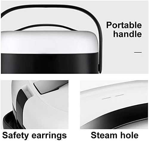2L Smart Home Mini Rice Cooker Heating Automatic Steamer Rack Multi-function Cooking Pot