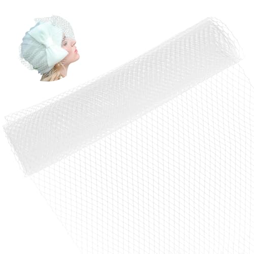 BENECREAT 2m Birdcage Veil Netting Fabric