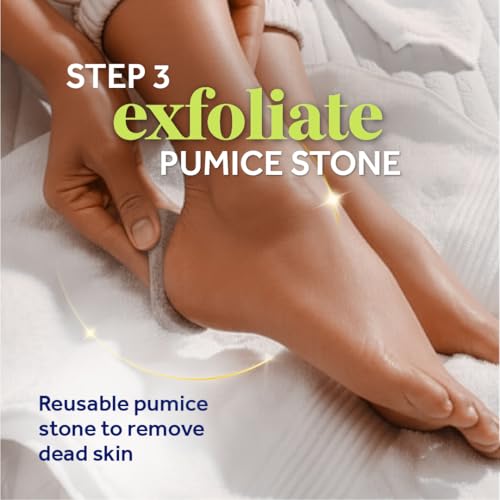 Image of Dr. Scholl's Pedicure Kit, Foot Pumice Stone for Feet, Callus Remover