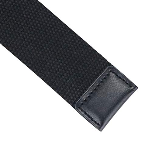 Image of Web Fabric Canvas Belt for Men Women with Double D Ring Buckle 1.5in Wide