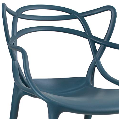 Cadeira Allegra - Azul petróleo