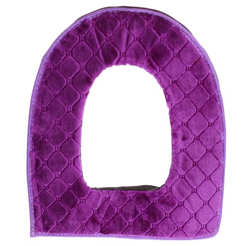 PRETYZOOM Thick Flannel Toilet Seat Pad with Zipper Reusable Cushion for Boys and Girls Elderly