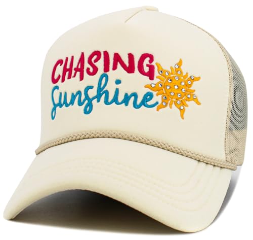 Image of Vacation Beach Camping Womens Baseball Cap Distressed Vintage Unconstructed Embroidered Patch Hat