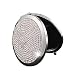 ihreesy Foldable Vanity Mirror,1X/2X Glitter Rhinestone Car Handheld Magnifying Mirror Double Sided Folding Makeup Mirror Portable Compact Round Cosmetic Mirror,White