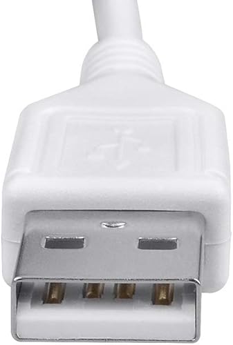 Miniatura 3 de Cable de alimentación micro USB blanco de 5 pies, cable de carga para altavoz potable de ducha Pokanic C6