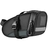 GAOSHA Bolsa de bicicleta portátil, impermeable, reflectante, para tija de sillín trasera, para entusiastas del ciclismo