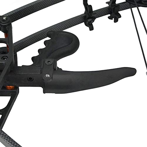 Ameyxgs Archery Compound Bow Dual-Purpose Steel Ball Hunting Bow 45Lbs Triangle Bow Catapult For Outdoor Hunting Fishing (Black) #TOP6