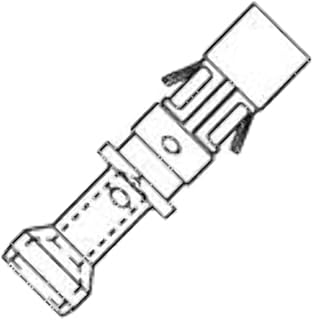 Pack of 35 RC20M12K Standard Circular Contacts Crimp Socket Contact 20-22 AWG