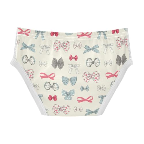 Boys' Exclusive Briefs Toddler Underwear 95% Combed Cotton Boxerbriefs 2T Bow Pattern with Varied Designs 112