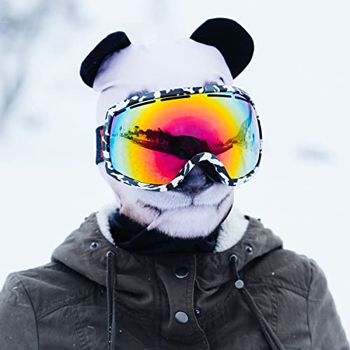 Beardowear Unisex Realistic Print Panda Bear Head Balaclava Face Mask Ski Mask #TOP2