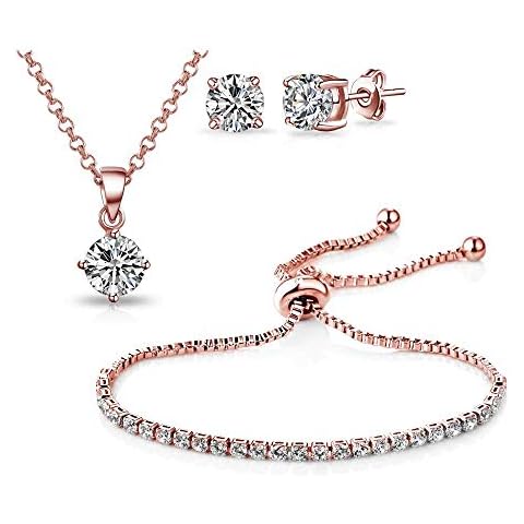 Philip Jones Rose Gold Friendship Set Cover