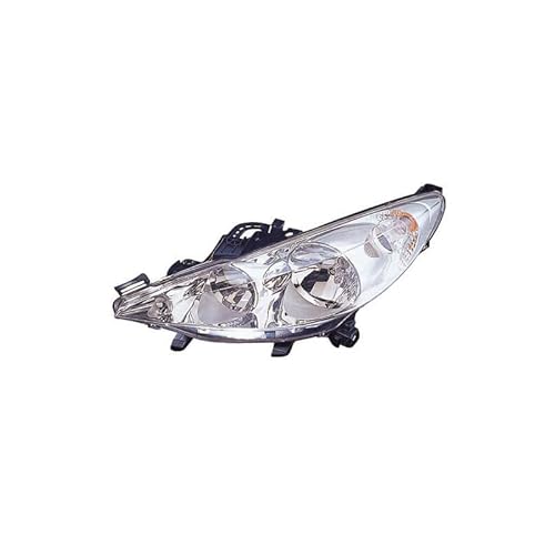 Repiauto Phare avant gauche H7/H1 compatible avec Peugeot 207 depuis 2006