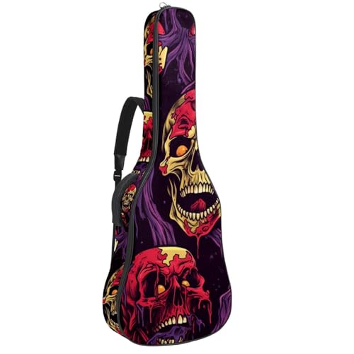 Étui de guitare acoustique étanche avec double bandoulière réglable