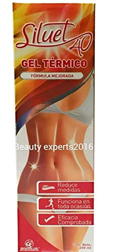 Siluet 40 GEL TERMICO Helps Disolve Body Fat & Prevents Re-Acumulation 200ml by Gennoma Lab