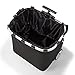 reisenthel carrycruiser OE7003 black – Einkaufstrolley mit 40l Volumen – Mit Clip-Halterung zum Befestigen am Einkaufswagen – B 42 x H 47,5 x T 32 cm