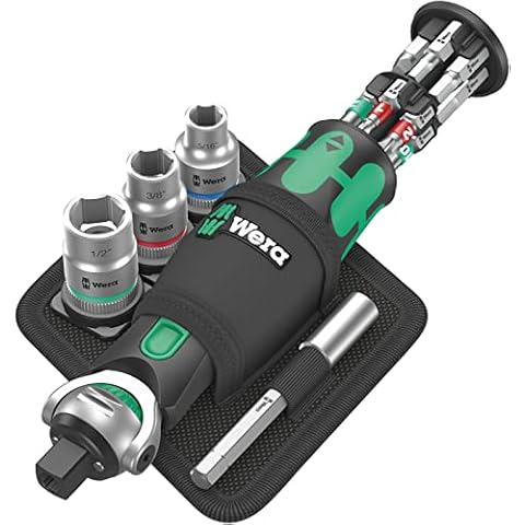 Juego de carracas Wera 8009 Zyklop Pocket Set Imperial 2 Cover