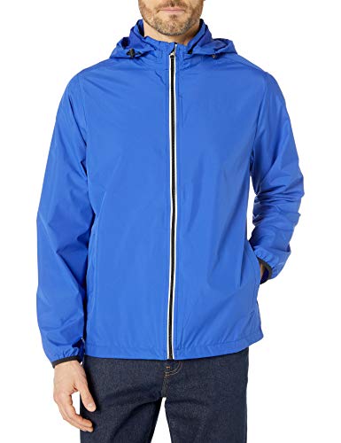 Charles River Apparel Men's Pack-N-Go Full Zip Reflective Jacket, Royal, 3XL
