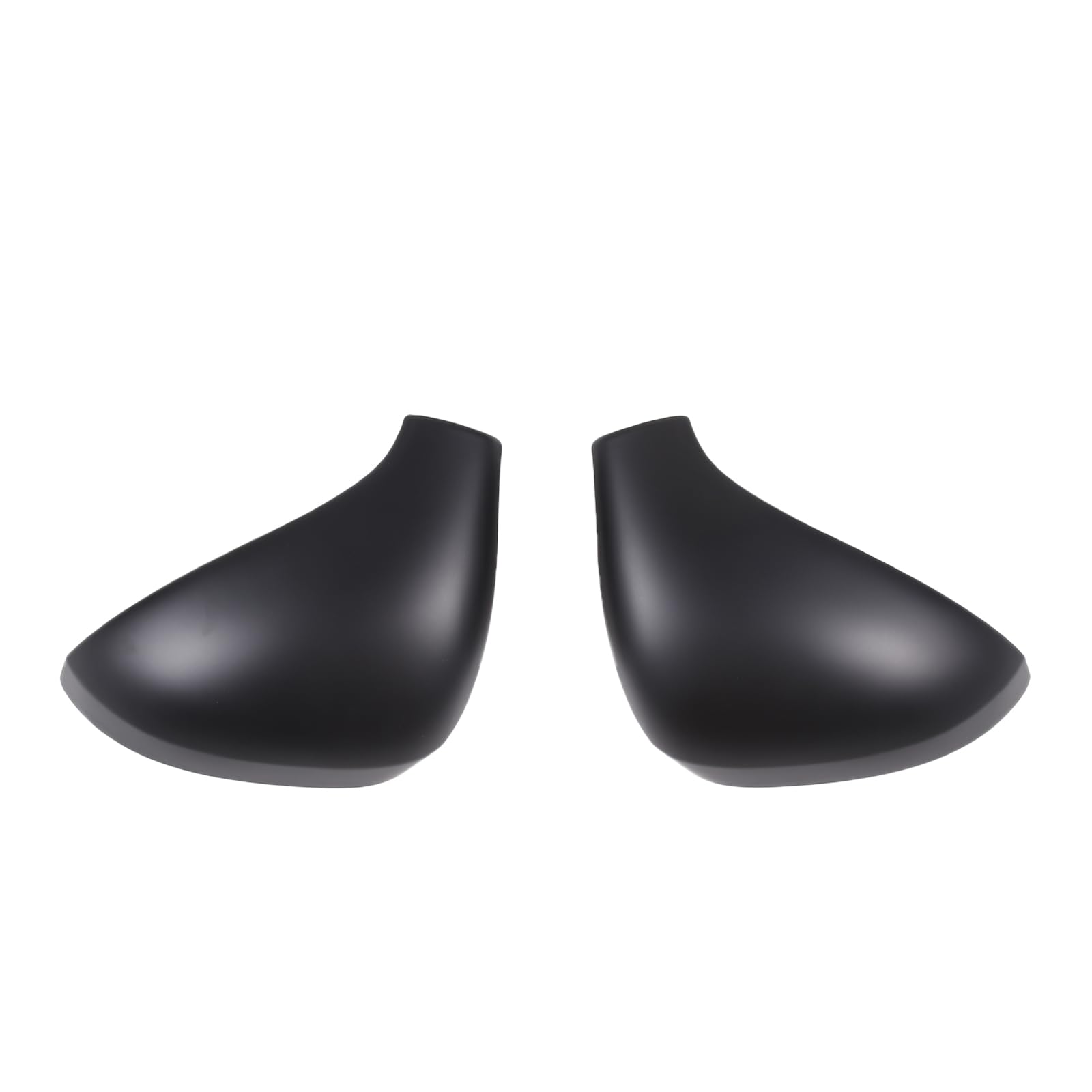 Cubierta de Espejo Retrovisor Lateral de Coche de Plástico ABS, Tapa de Adorno para Peugeot 207 308 2006-2014, Accesorios Exteriores (Negro Mate)