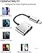 [Apple MFi Certified] Lightning to 3.5 mm Headphone Jack Adapter for iPhone, 2 in 1 Lightning to 3.5mm AUX Audio Charger Splitter Compatible with iPhone 13 12 11 XS XR X 8 7 Audio Earphone Adaptor