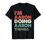 Vintage Name Gift For Aaron Funny Saying