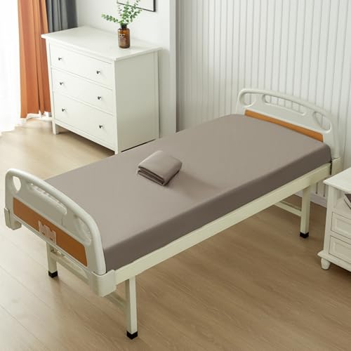 Wenbags WENBAGS20240611 2 Pack Waterproof Hospital Bed Sheets 36 Inch X 84 Inch X 16", Hospital Bed Fitted Sheets cover
