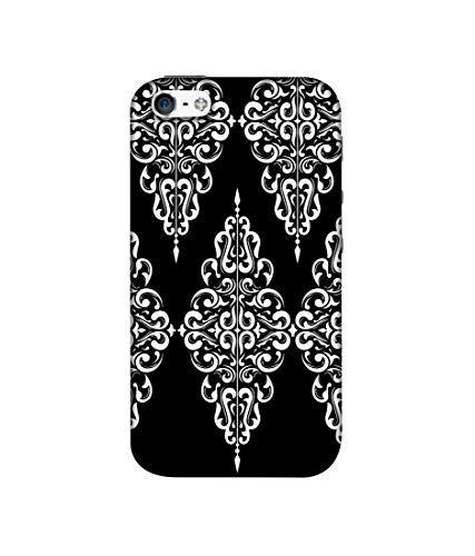 Image of Amazon Brand - Solimo Designer Pattern Design 3D Printed Hard Back Case Mobile Cover for Apple iPhone 5 / 5S