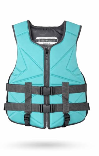 Image of Adult Life Jacket for Swimming, Rafting & Boating | High Buoyancy Safety Vest for Water Sports, Kayaking & Beach Activities | Lightweight & Adjustable Fit