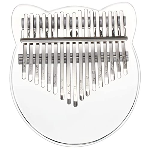 Kalimba transparent, 17 touches, avec sac de transport, autocollant pour notes de musique, marteau d’accordage, chiffon… - Les Beatles, Paul McCartney, John Lennon, RIngo Starr, George Harrison Kalimba transparent, 17 touches, avec sac de transport, autocollant pour notes de musique, marteau d'accordage, chiffon…
