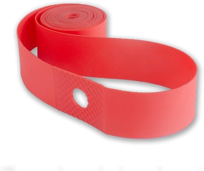 Cinta protectora para cámara de bici 20 pulg roja miniatura 3
