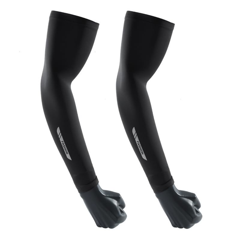 3 Pairs UV Sun Protection Arm Sleeves for Men Women - Compression Sun Sleeves Sports for Outdoor3